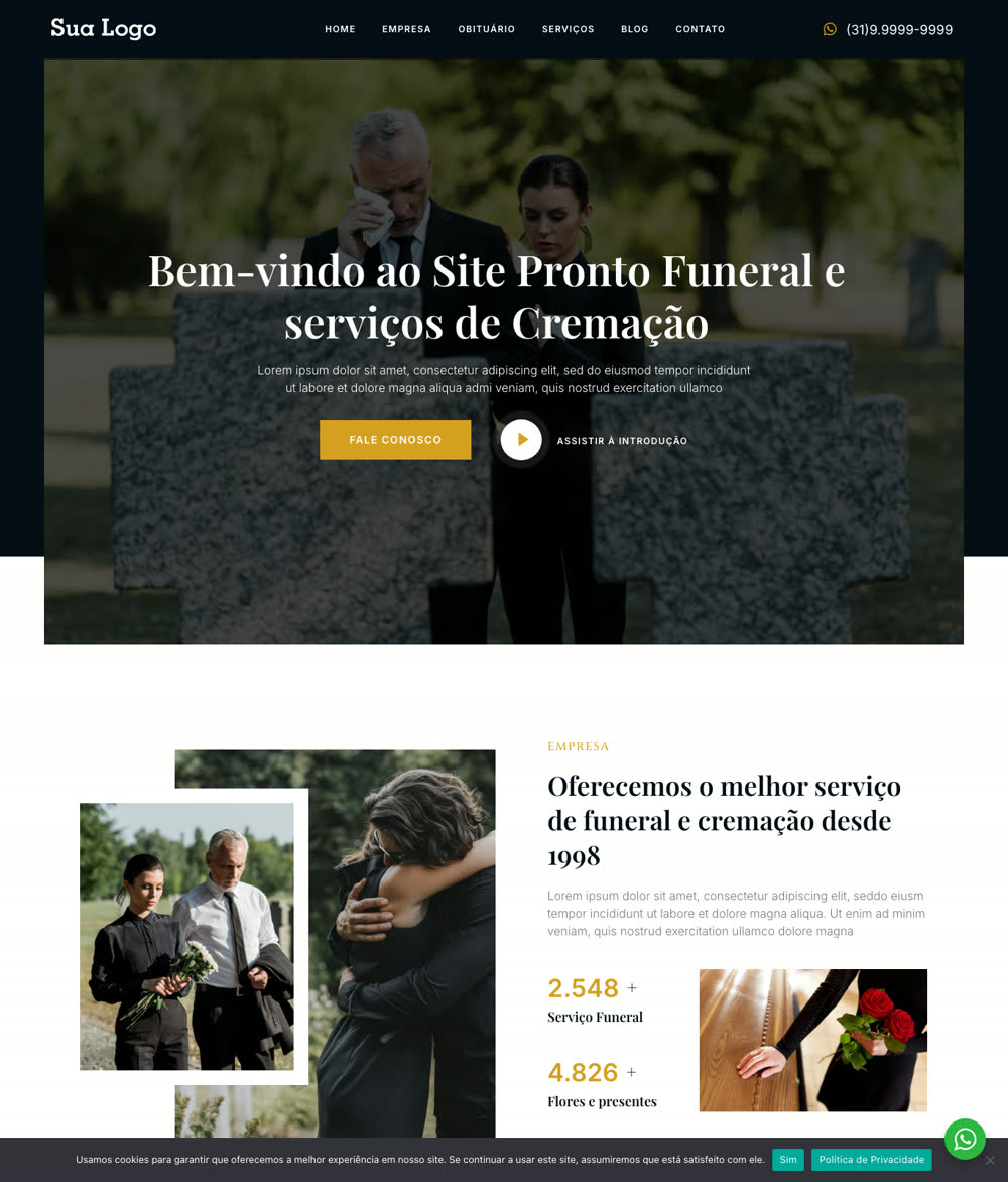 Modelo 005 - Funeral e serviços sensíveis
