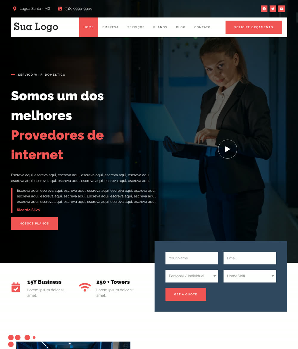 Modelo 046 - Provedor de internet