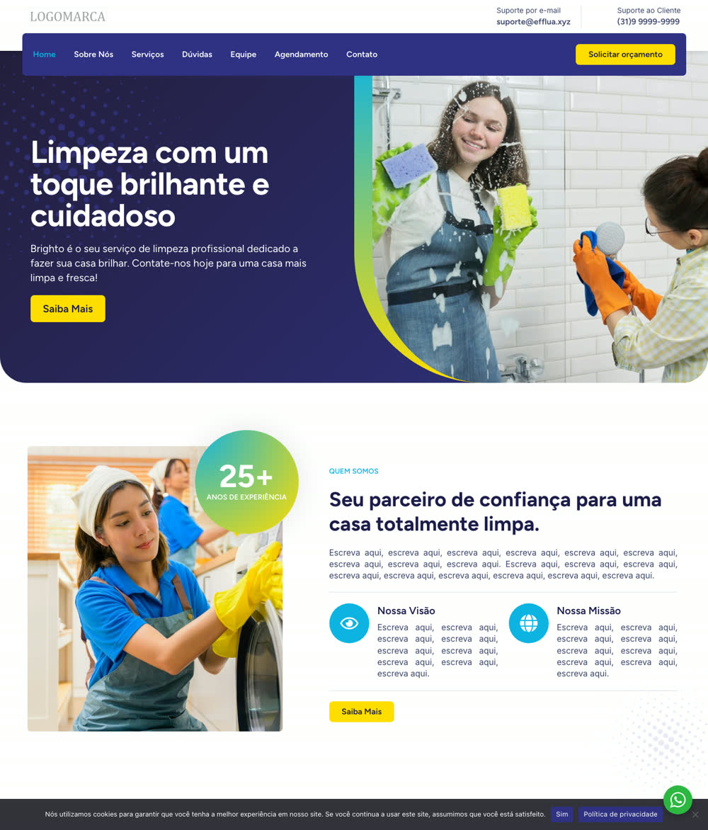 Modelo 057 - Limpeza doméstica