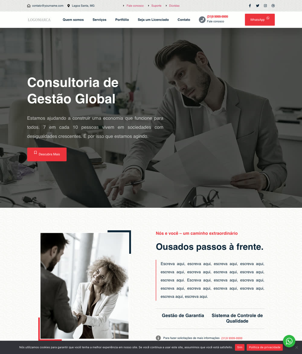 Modelo 062 - Consultoria de gestão